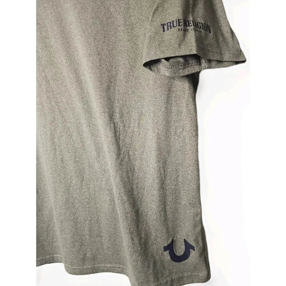 Men's Medium True Religion Super Soft Horseshoe Gray‎ Lounge Casual Layering 138